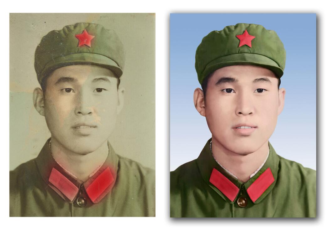 安化破损照片修复-18